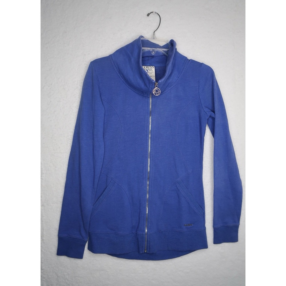 Lorna Jane Women's Full Zip Jacket Pockets Sz M Outdoor Casual Activewear